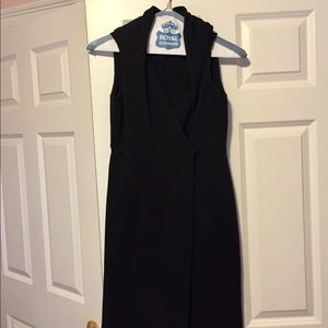 Ann Taylor Black Wrap Dress - Size 4P